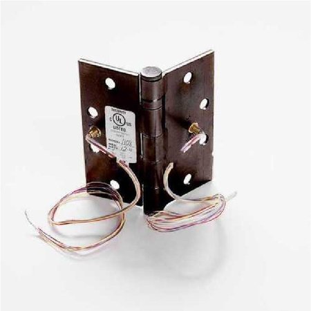 ARCHITECTURAL CONTROL SYSTEMS Full Mortise Ball Bearing Standard Weight Steel Commercial Hinge 4-1/2 x 4 Concealed Electric BB1279-4.5X4-26D-1182X4